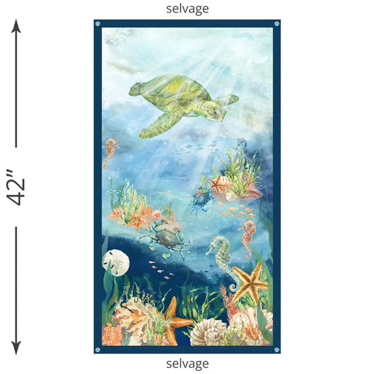 Windham Fabrics Ocean Life 54985DP-1