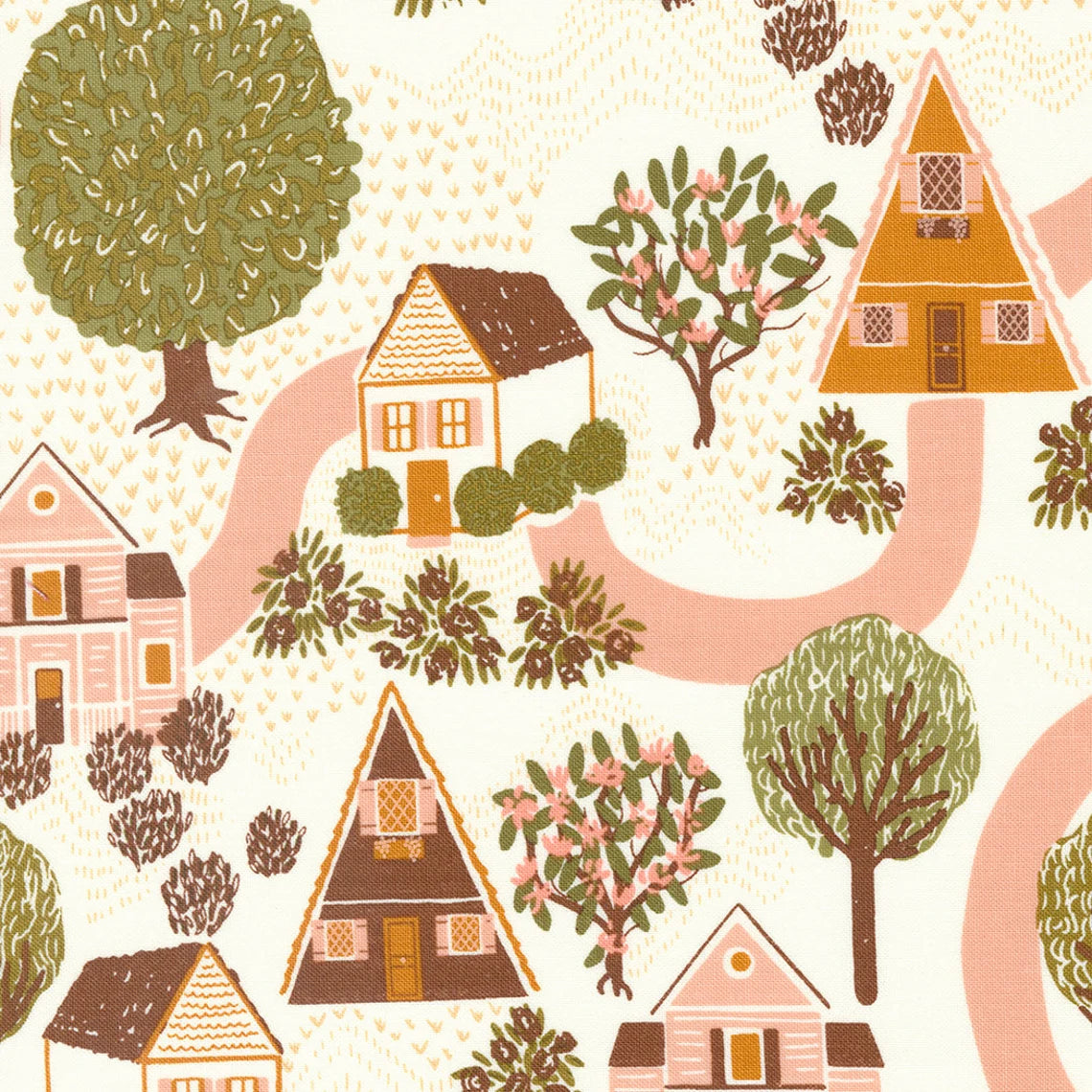 Moda Quaint Cottage Cloud by Gingiber 48370-11-A15