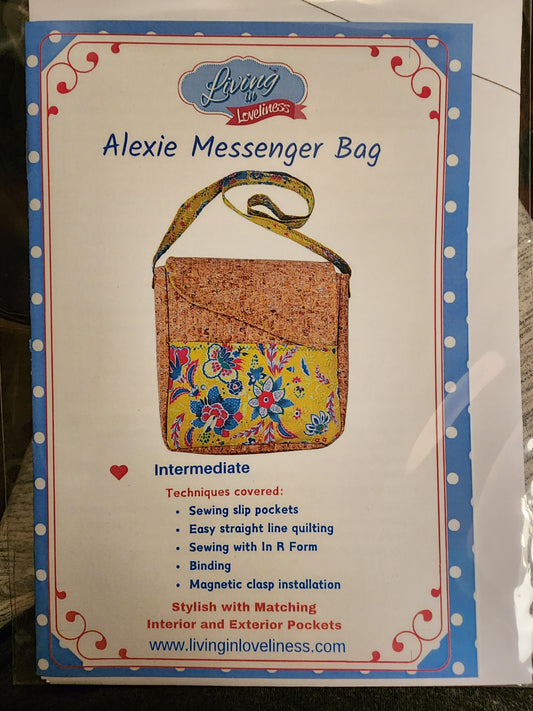 Alexie Messenger Bag Pattern LIL002