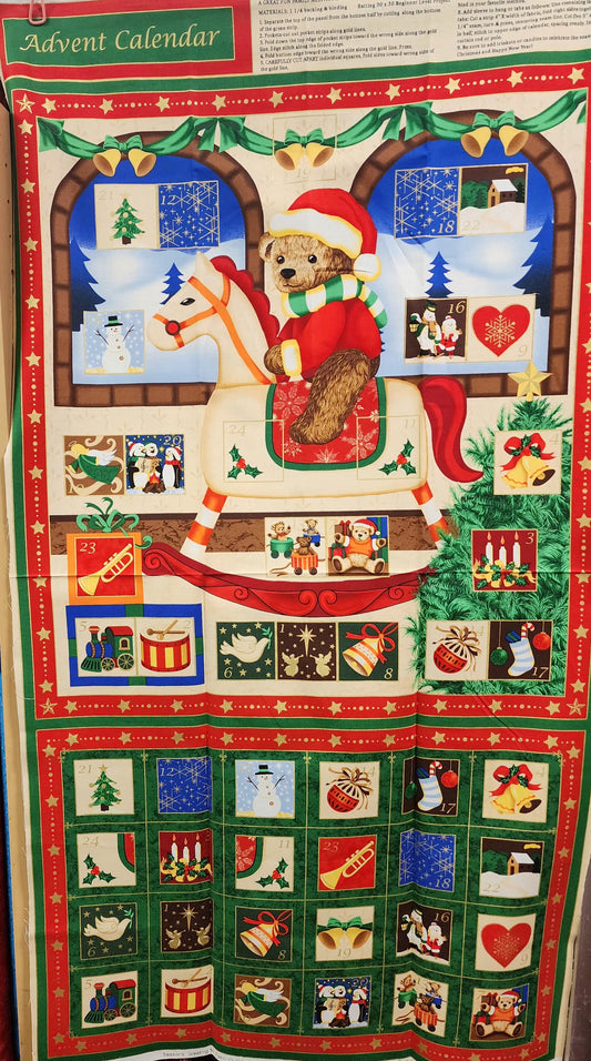 FabriQuilt Season's Greeting Advent Calendar 103-320