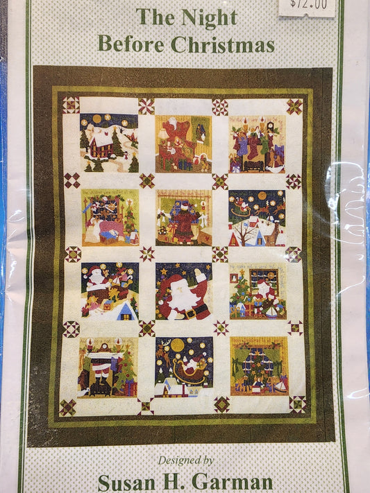 The Night Before Christmas Complete Pattern Set by Sue Garman SG-TNBCCPS