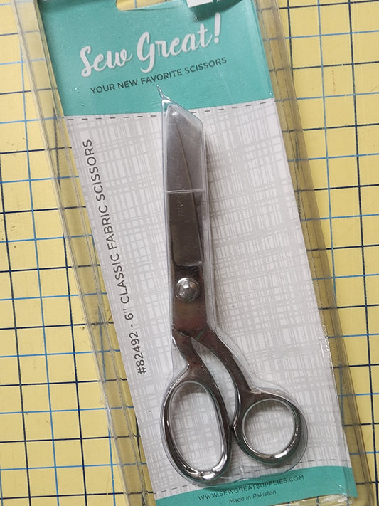 Sew Great 6" Classic Fabric Scissors B82492