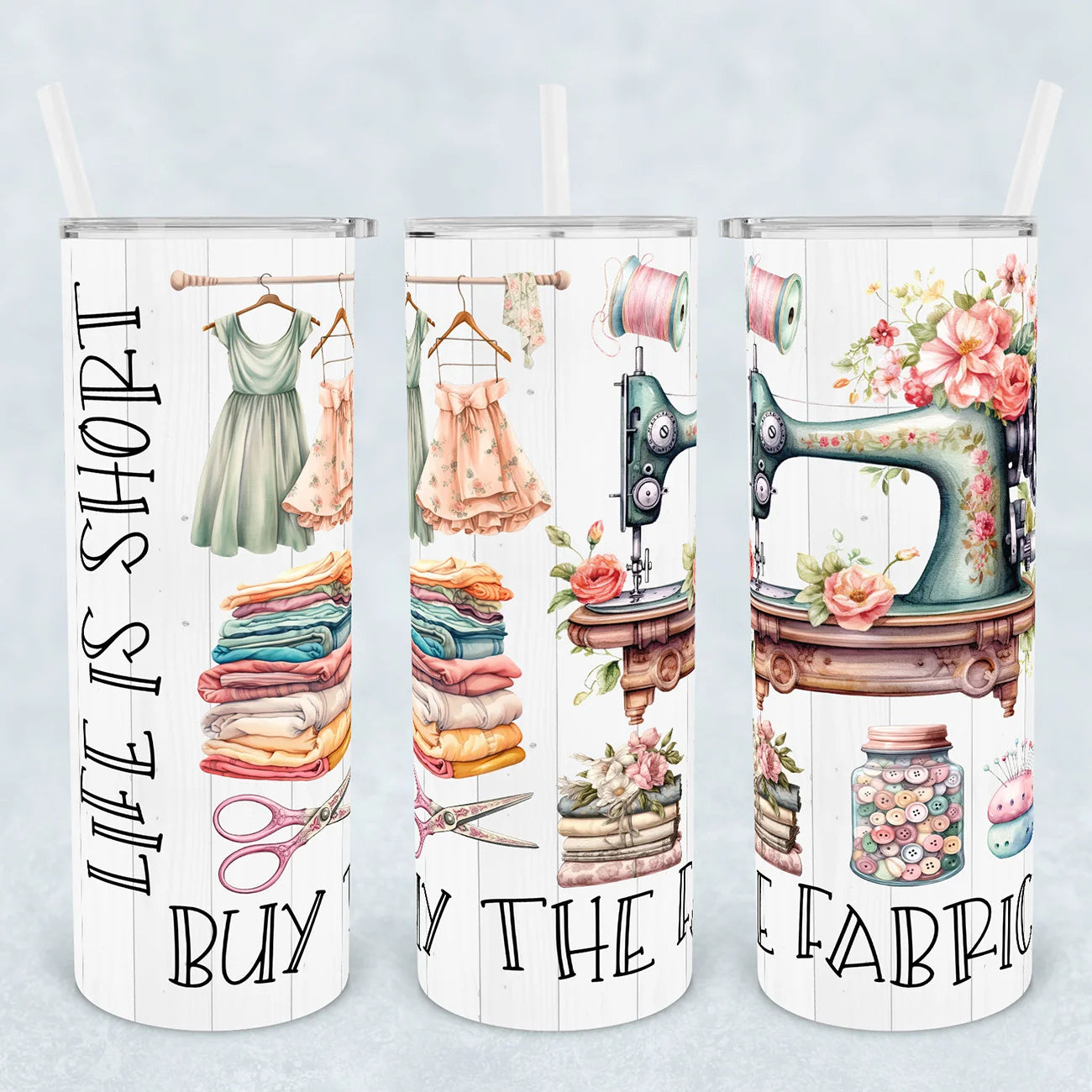 Life Is Short 20oz Stainless Steel Tumbler LAL-TSK02
