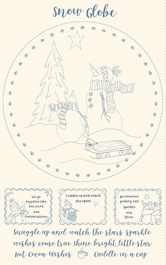 Studio 37 Fabrics Snow Globe 0588