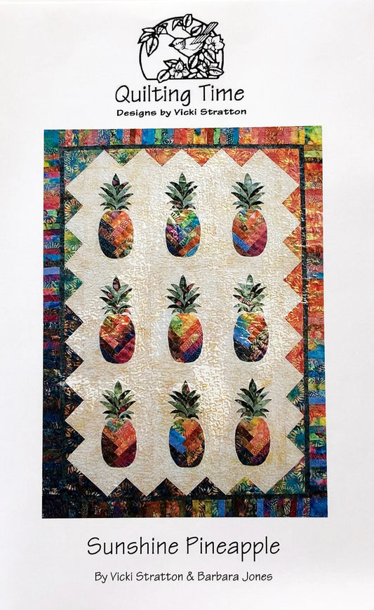 Sunshine Pineapple quilt pattern 103