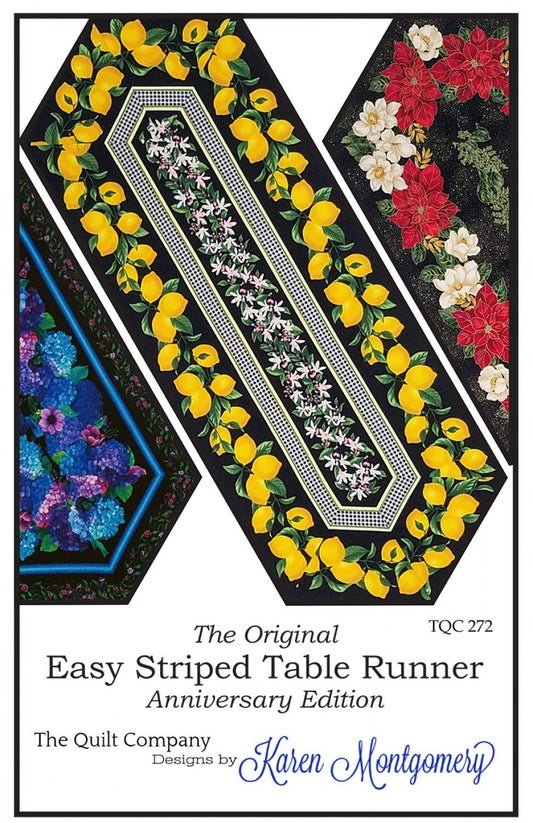 The Original Easy Striped Table Runner TQC272