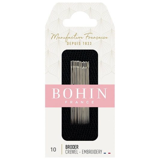 Bohin Embroidery / Crewel Needles Sizes 10 722