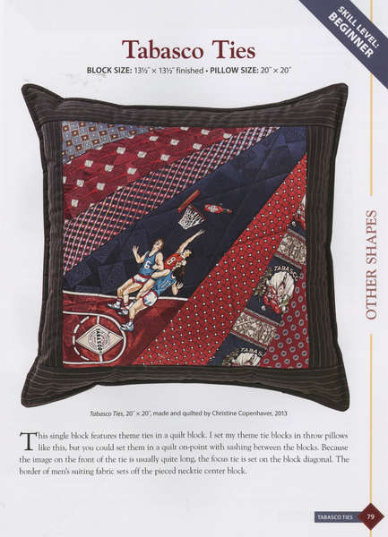 Necktie Quilts Reinvented by Mary Copenhaver 11075