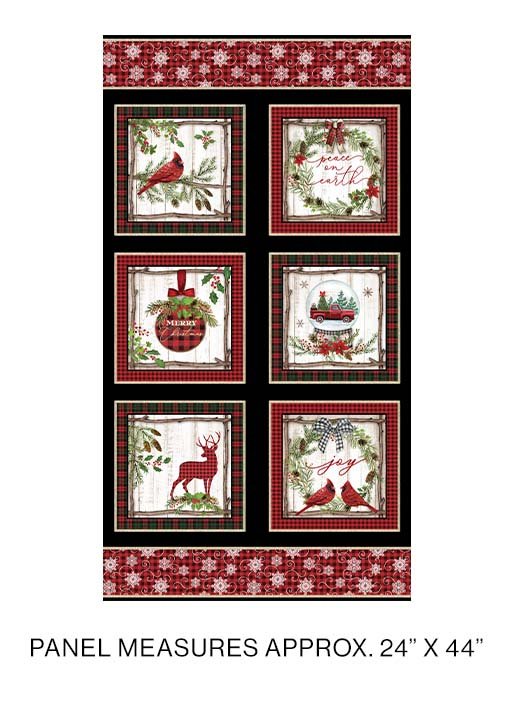 Benartex Joy of the Season panel 13091-99