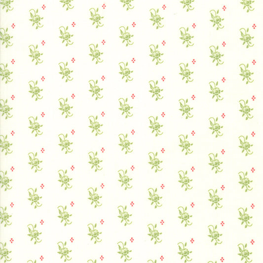 Moda Christmas Figs II 20352-34 Blooms Snowflake Holly