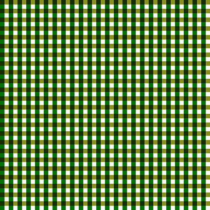 Henry Glass Winter Joy Green Check 2860-66