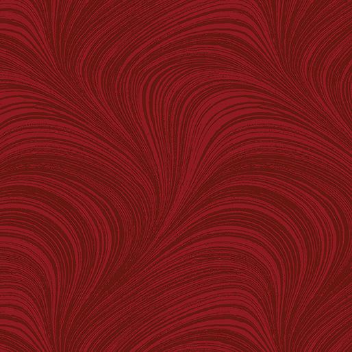 Benartex Wave Texture 2966-15 Medium Red