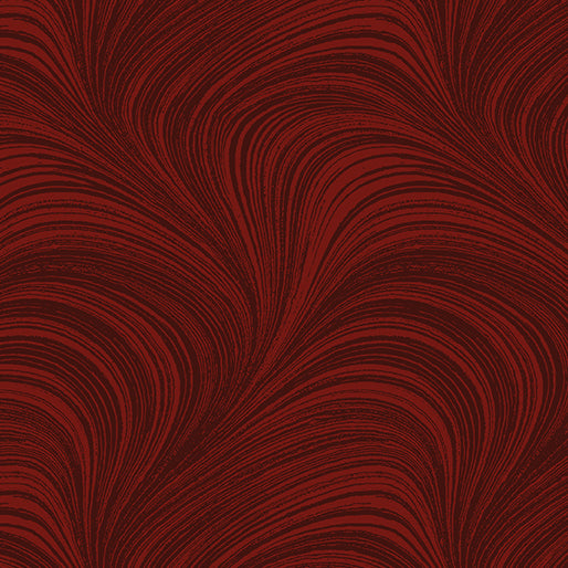 Benartex Wave Texture 2966-19 Dark Red