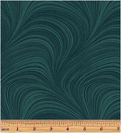 Benartex Wave Texture 2966-84 Teal