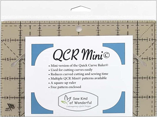 Mini Quick Curve Ruler from Sew Kind of Wonderful QCRMINI