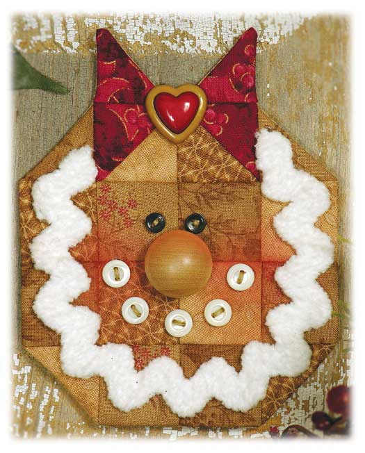 Gingerbread Girl Ornament Espresso Kit 669