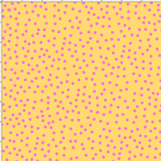 Loralie Designs Yellow/Pink Dear Dots 692-243
