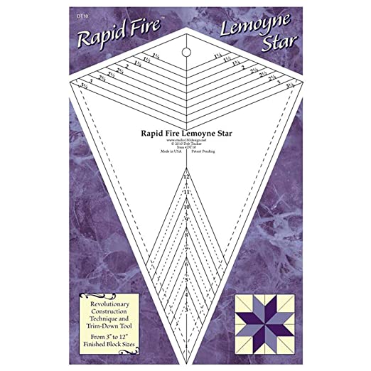 Deb Tucker Rapid Fire Lemoyne Star Ruler DT10