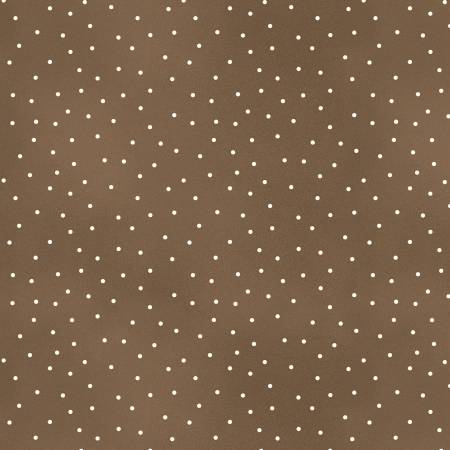 Maywood Studios Beautiful Basics Tan/White Dots MAS8119-A3