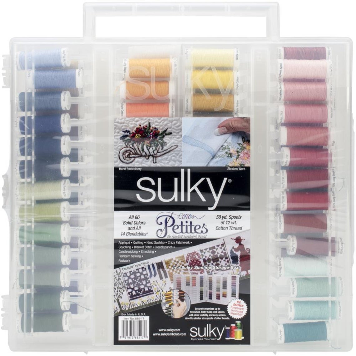 Sulky Cotton Petites 12wt Slimline Dream Assortment 855-17