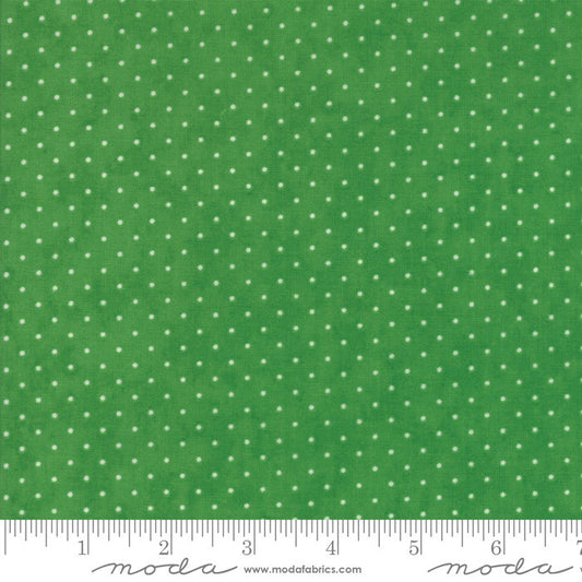 Moda Essentially Yours Kelly Green Dots 8654-165