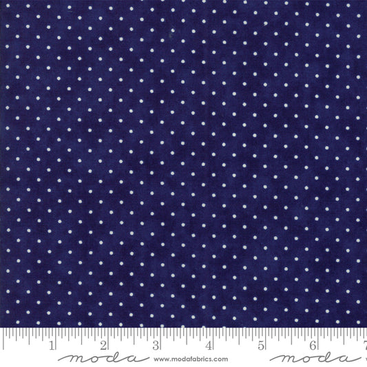 Moda Essentially Yours Liberty Blue Dots 8654-39