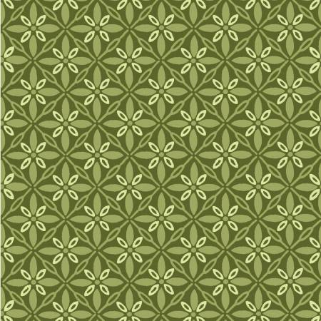 Maywood Studios Green Flower Print MAS9396-G