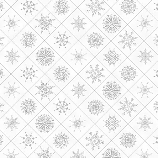 Henry Glass Holiday Lane 9622-9 White Snowflakes in Boxes