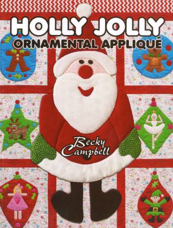 Holly Jolly Ornamental Applique BK260