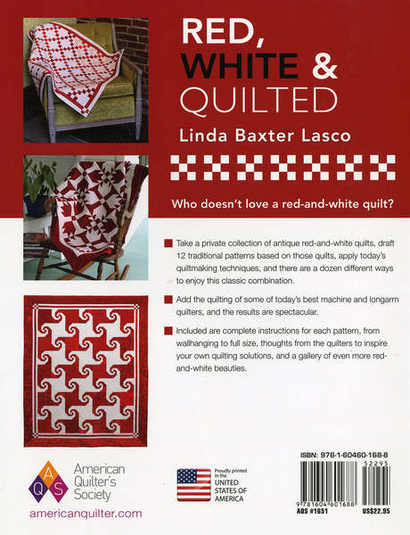 Red, White and Quilted by Linda Lasco Baxter AQS1651