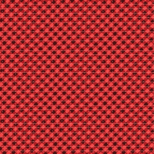 Benartex Jolly Lane Buffalo Plaid Cherry BEN13582-10