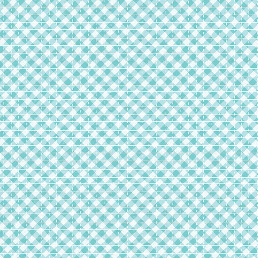 Benartex Jolly Lane Buffalo Plaid Aqua Dream BEN13582-24