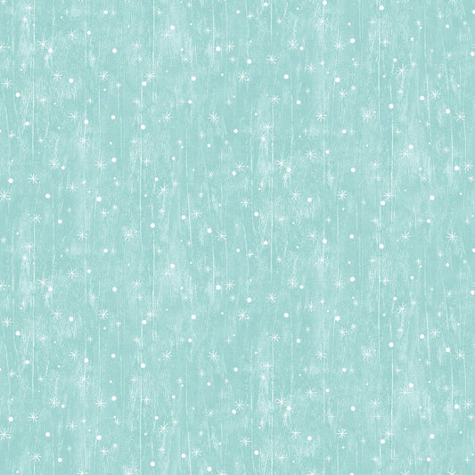 Benartex Jolly Lane Snowflake Aqua Dream BEN13583-24