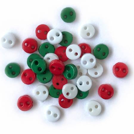 Micros Winter Holiday 1/8in Buttons BG1801