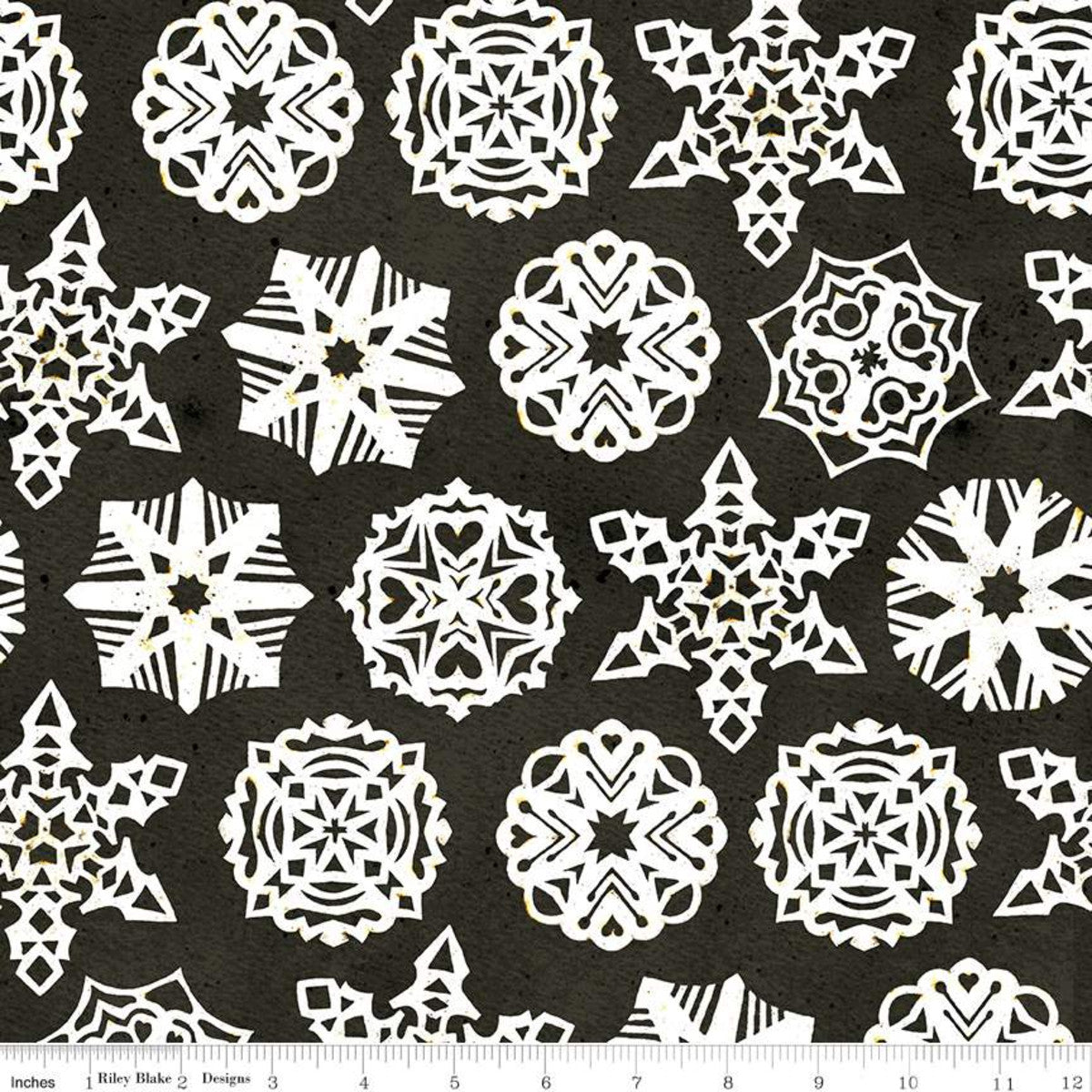 Riley Blake Snow Sweet C9668-CHARCOAL