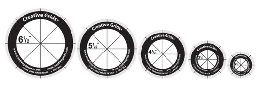 Creative Grids Quilt Rulers CGRCRCL