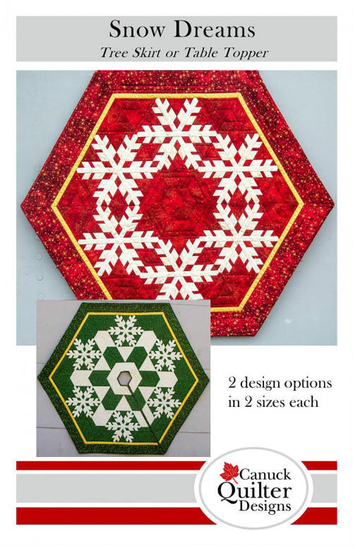 Snow Dreams Tree Skirt or Table Topper CQ5482