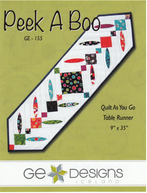 Peek A Boo Table Runner GE155