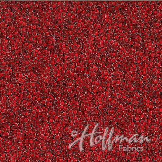 Hoffman Berries G8556-5S Red/Silver