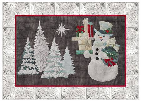 Joyeaux Noel, Snowman Pattern JN03