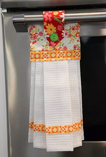Quilt As You Go Hanging Towel Kit JT-1449