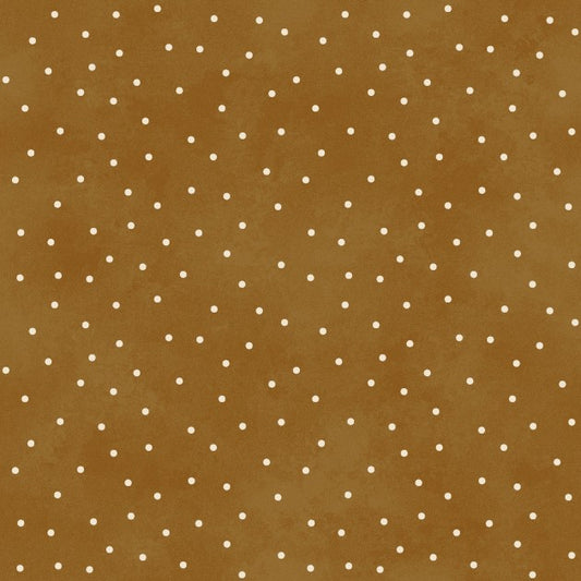 Maywood Studio Beautiful Basics Scattered Dot MAS8119-T Tan