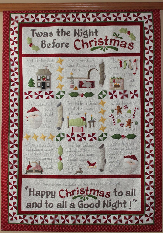Twas the Night Before Christmas Quilt Pattern PPTWAS