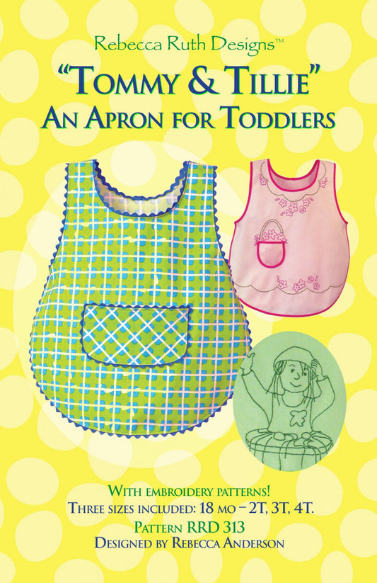 Tommy & Tullie - An Apron for Toddlers RRD313