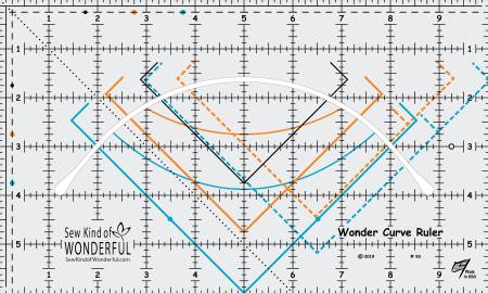 Wonder Curve Ruler SKW93