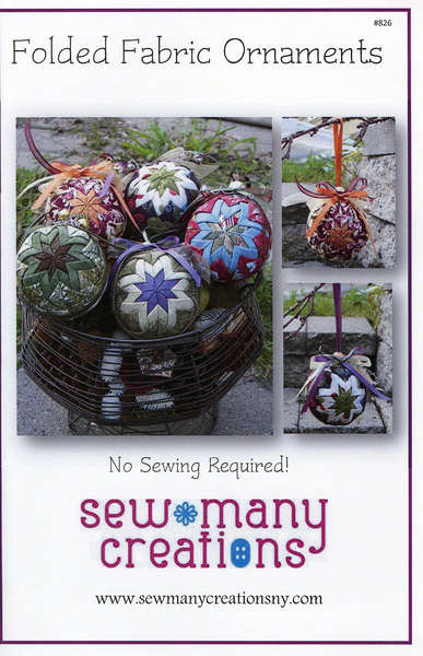 Folded Fabric Ornaments SMC826