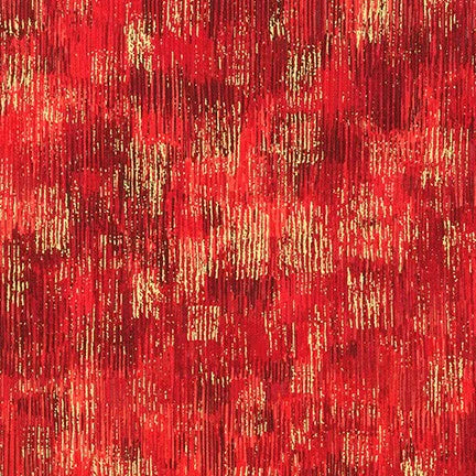 Robert Kaufman Fusions Brushwork Metallic Red SKRM18059-3