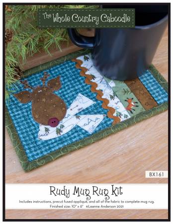 Rudy Mug Rug Kit WCCBX161