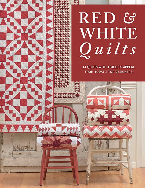 Red & White Quilts Pattern Book B1460