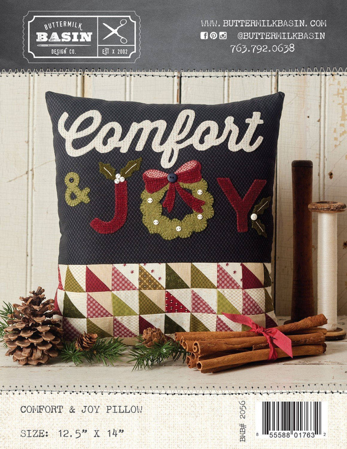 Comfort & Joy Pillow BMB2056